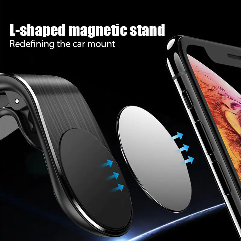 Universal Magnetic Car Phone Holder for iPhone 15 14 Pro Samsung Xiaomi