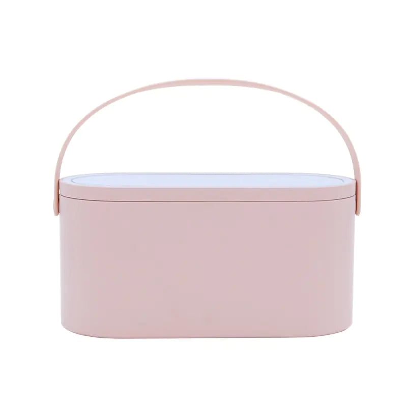 Portable Makeup Organizer Box with LED